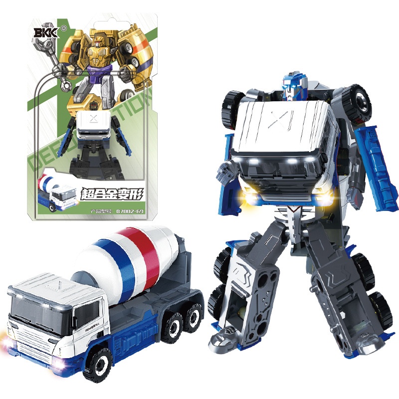 Alloy Transforming Robot Toy For Boys photo 1
