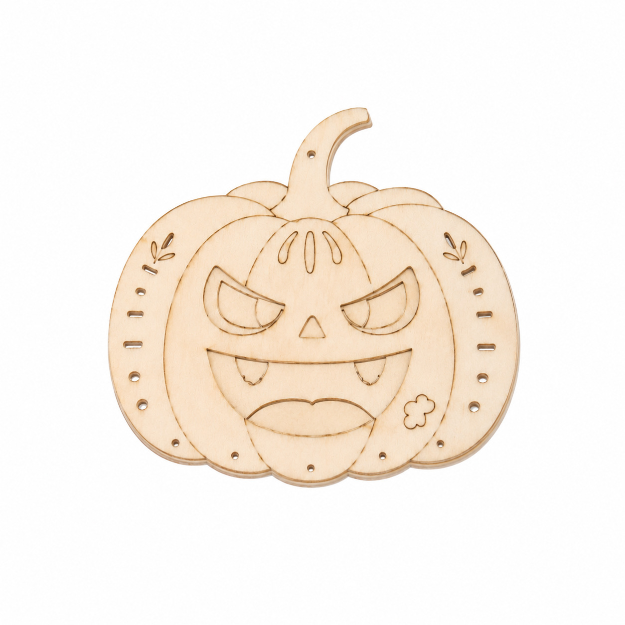 Wooden Pumpkin Wind Chime DIY Craft Kit Pendant Decoration photo 5