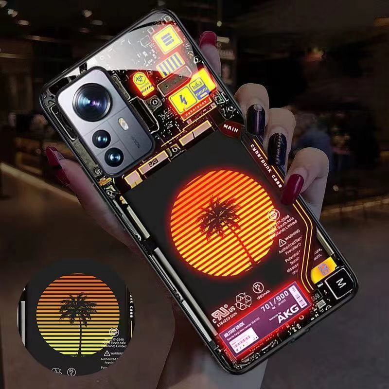 Cyberpunk-style Glowing Phone Case photo 4