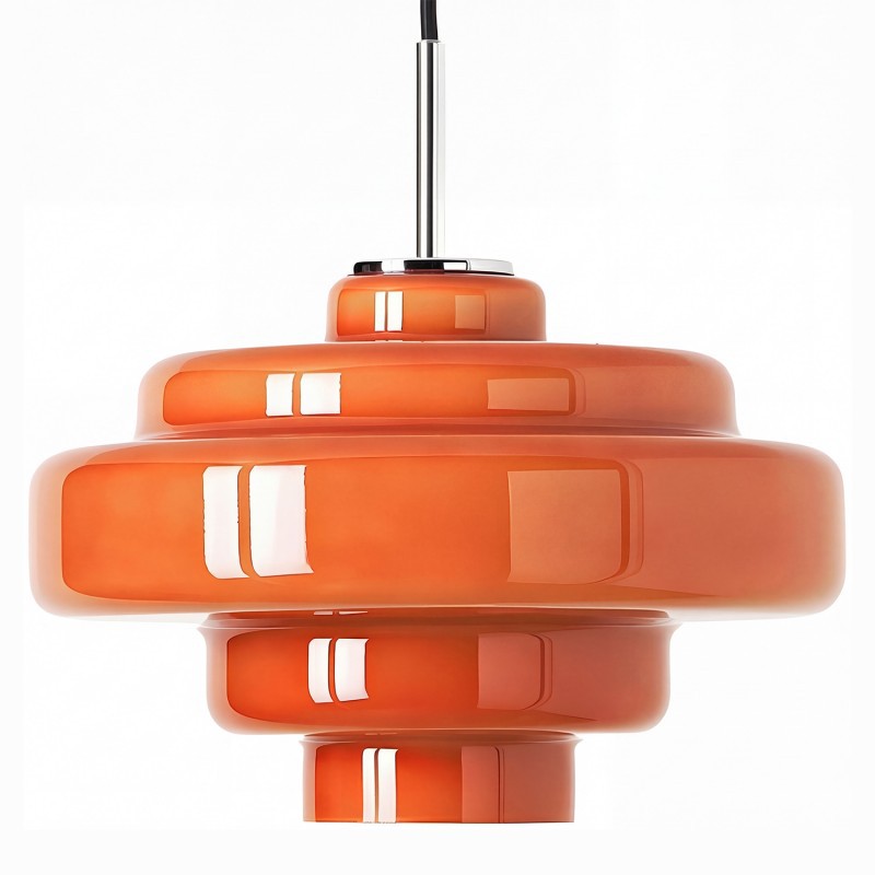 Danish Multi-tiered Glass Chandelier For The Bedroom photo 7