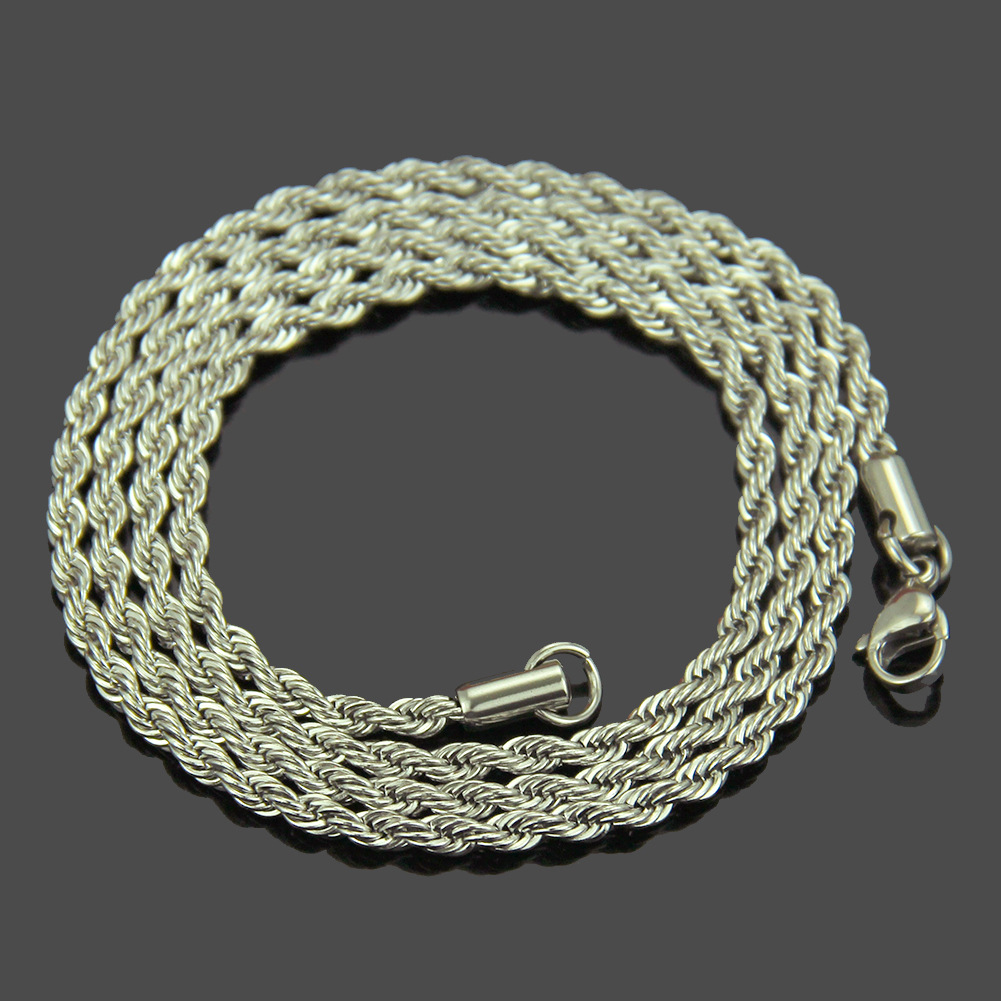 Stainless Steel Twist Chain With Chain Twisted Chain Multi-size photo 1