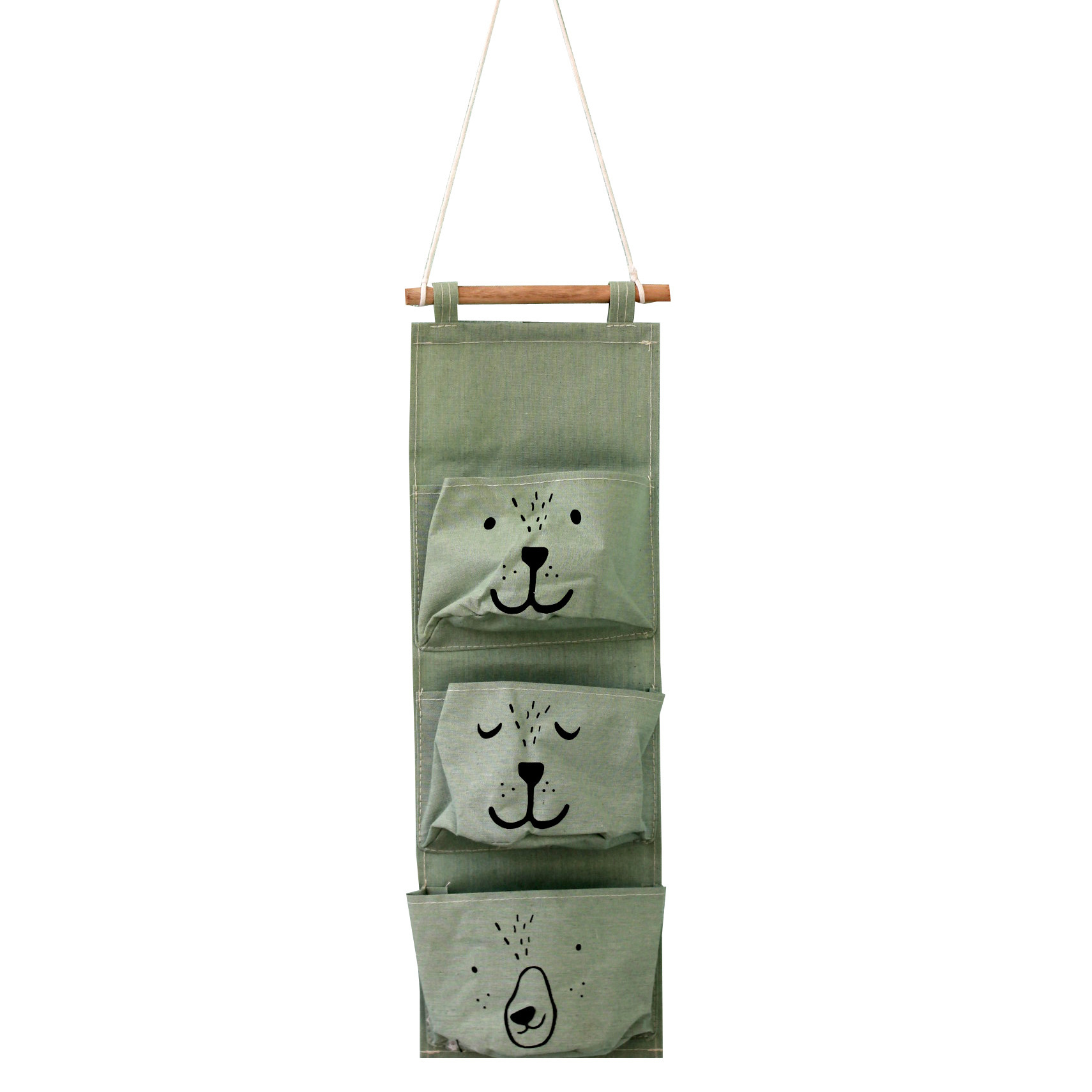 Nordic Wind Bedroom Multifunctional Storage Hanging Bag Behind Door photo 7