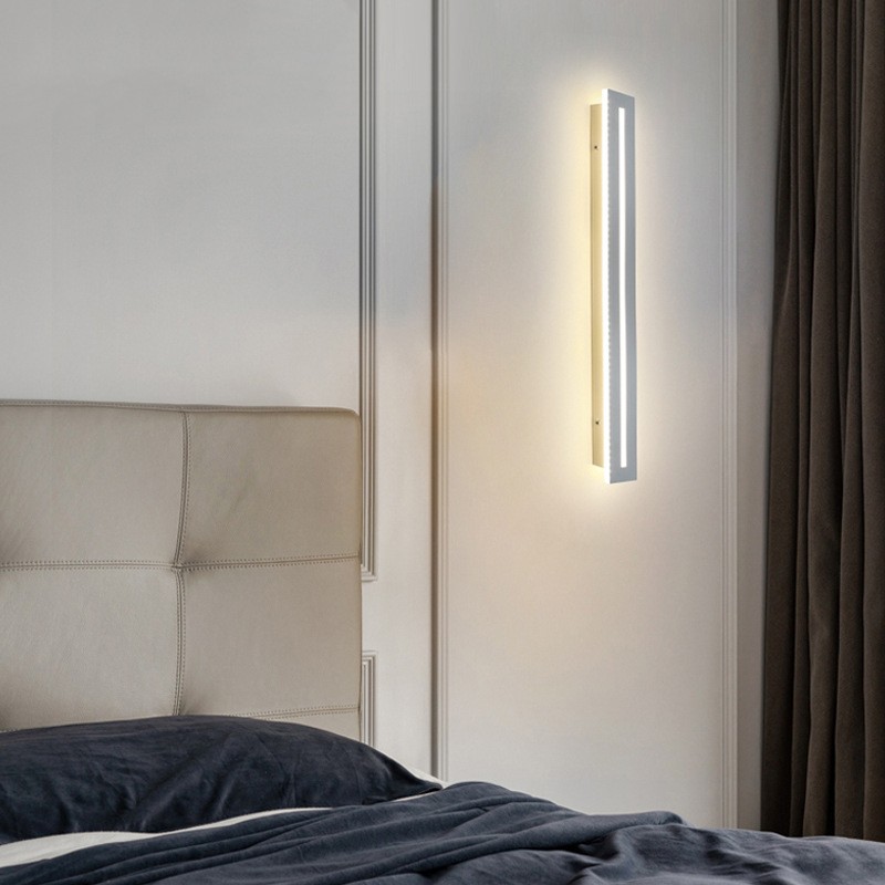 Hallway Art Design With Personalized Line Lighting photo 1