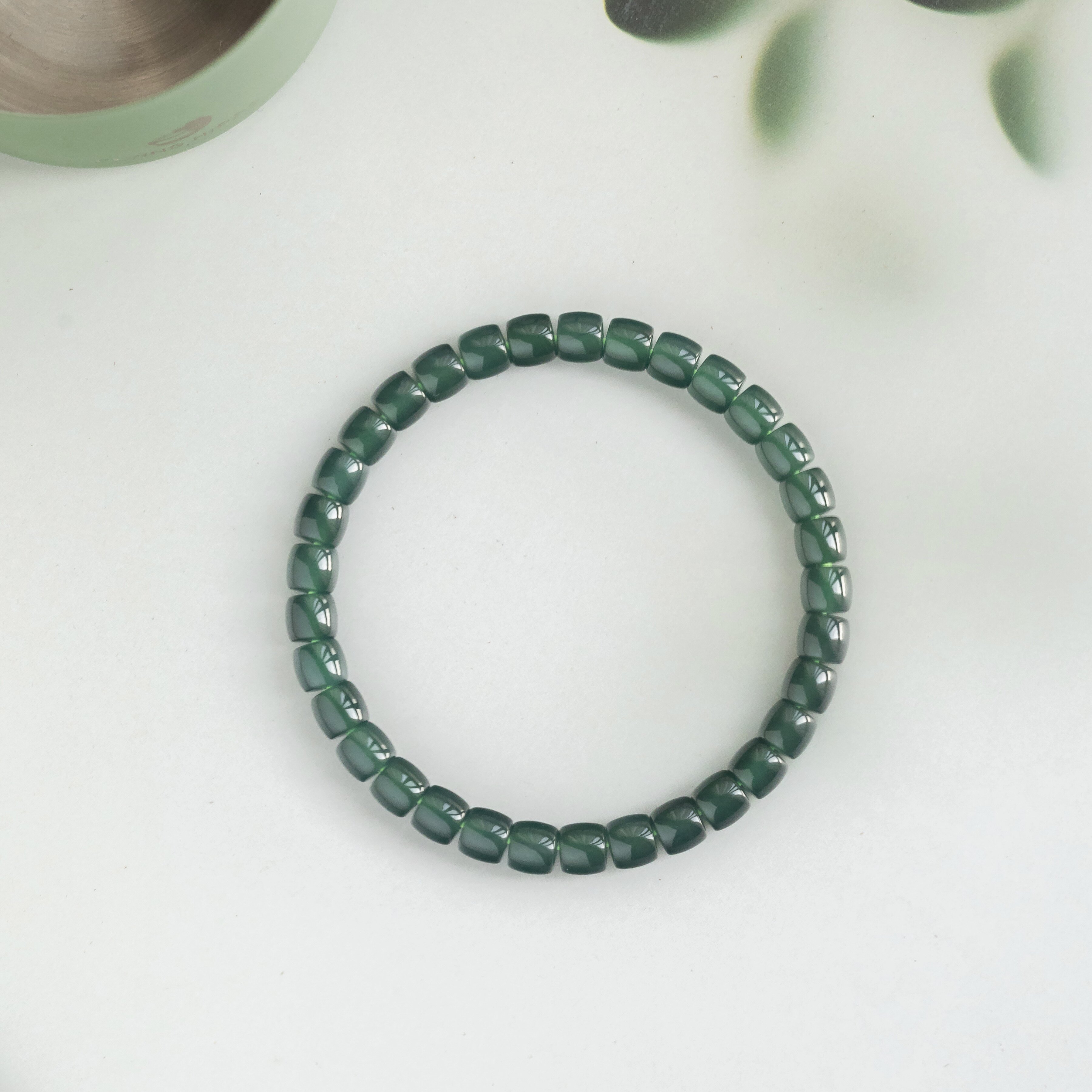 Men's And Women's Blue Water Emerald Bracelet photo 1