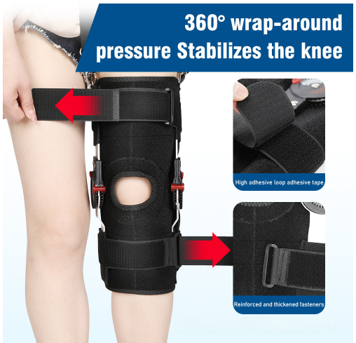 Adjustable Sports Knee Brace Knee Joint Stabilizer photo 3