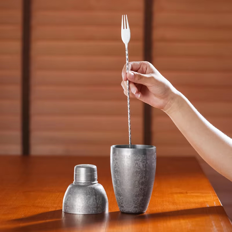 Classic Thin Long Bar Spoon For Right-handed Use photo 1