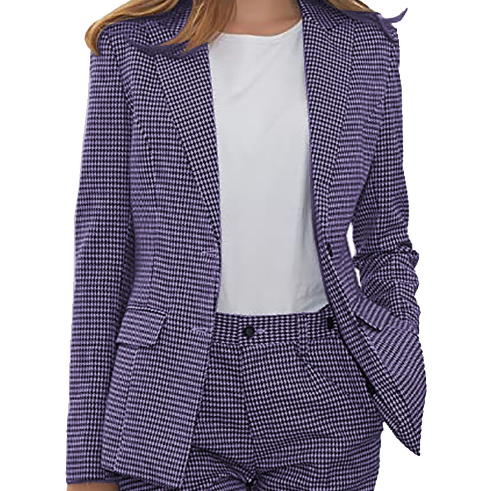 Women's Two-piece Suit Synthetic Fiber Blend photo 1