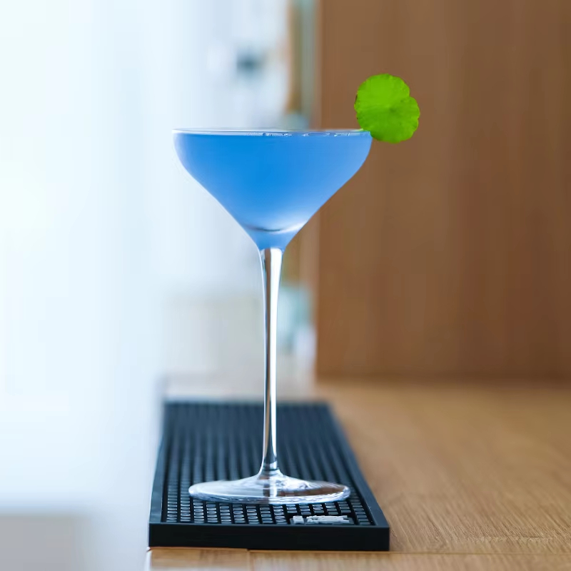 Lead-free Crystal High-stemmed Martini Glass photo 2