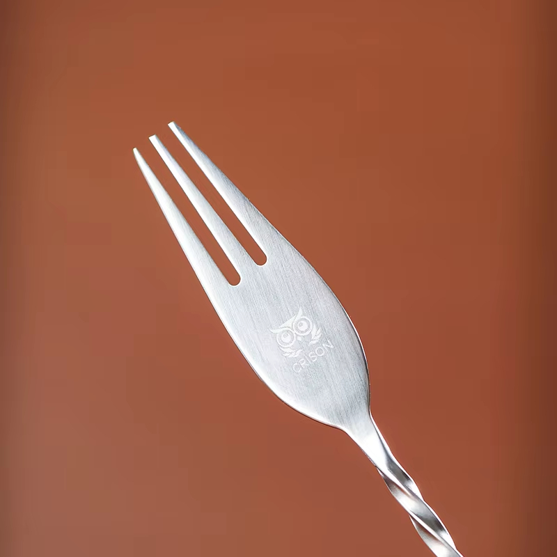 Classic Thin Long Bar Spoon For Right-handed Use photo 2