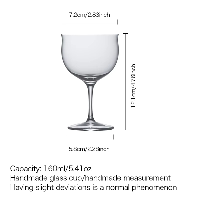 Japanese-style Kimura-style Cocktail Glass Short-stemmed Mixing Glass photo 3