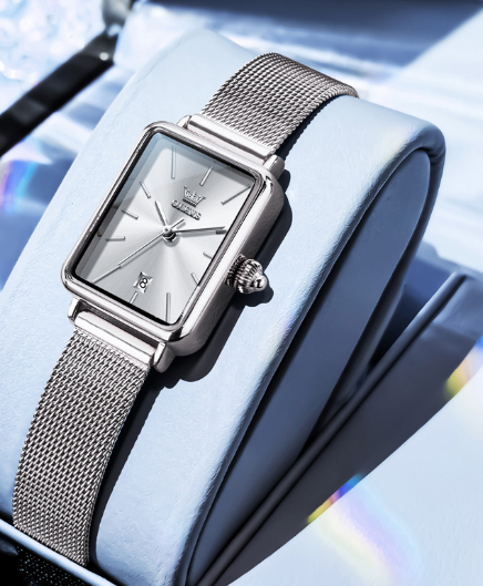 Best-selling Square-strap Ultra-thin Quartz Waterproof And Luminous Womens Watch photo 4