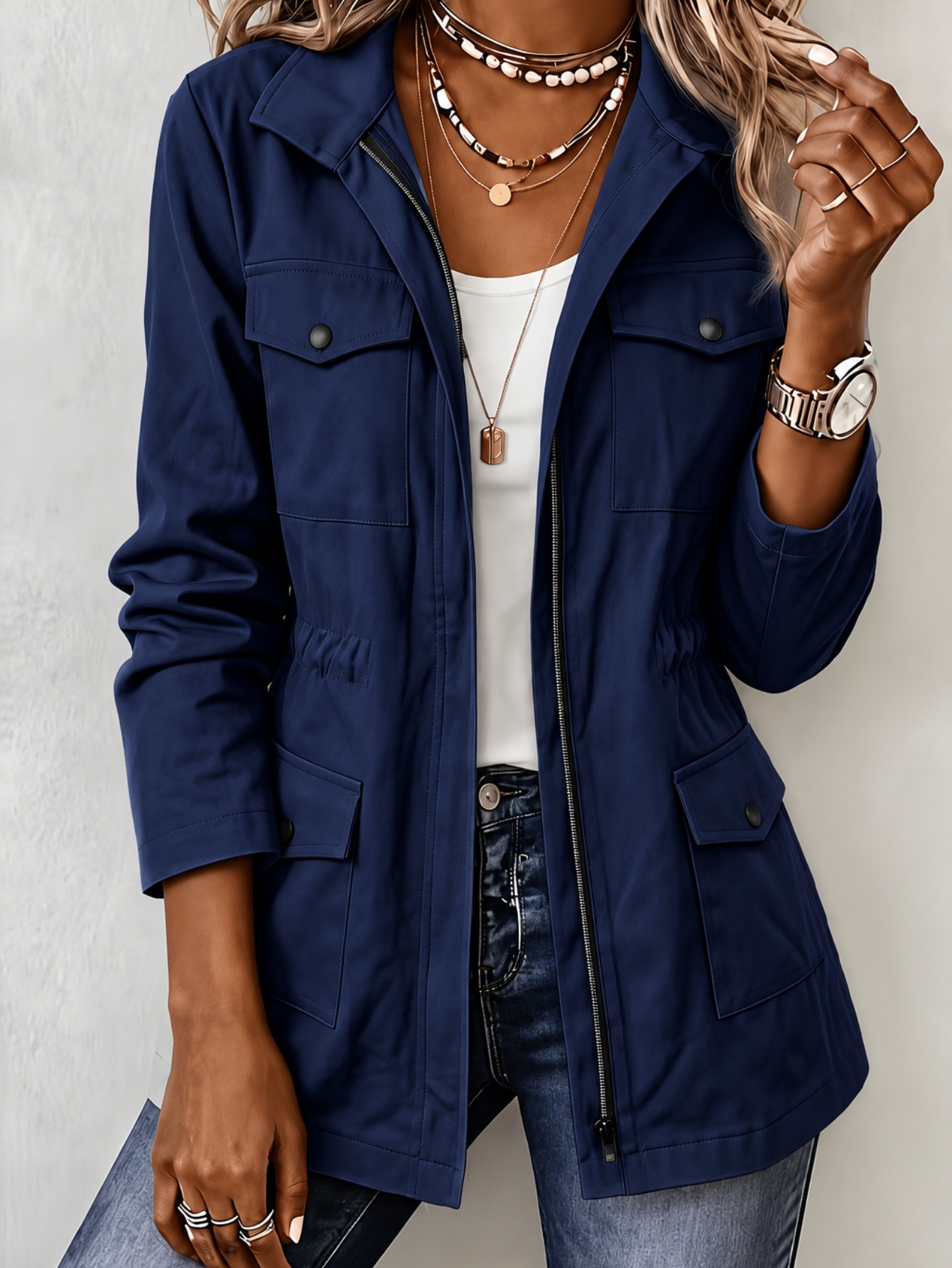 Polyester Blouse photo 6
