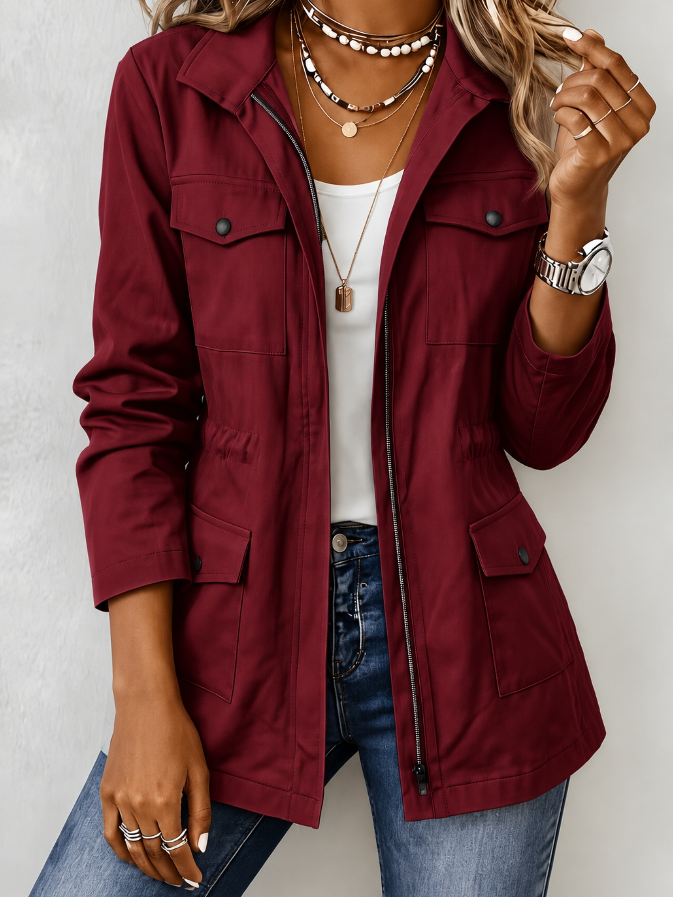 Polyester Blouse photo 5