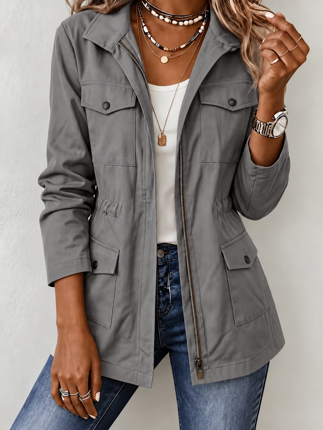 Polyester Blouse photo 8