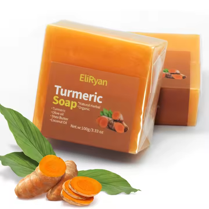 Turmeric Plant Essential Oil Soap 100 G*1 photo 1